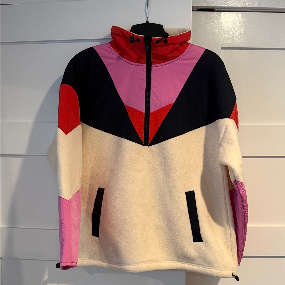 Sweaty Betty Multicolor Fleece Jacket